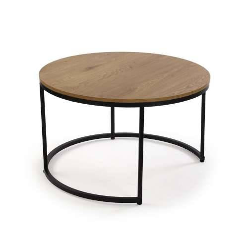 Set od dvije stolice Versa Aurea Crna 48 x 48 x 42 cm 80 x 80 x 48 cm Cijena
