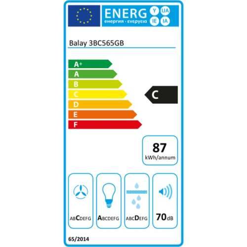 Konvencionalna Napa Balay 3BC565GB 60 cm 530 m3/h 70 dB 216W Bijela A+ Cijena