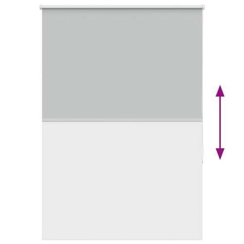 Rolo zavjesa Blackout svijetlo siva 115x130 cm Širina tkanine - Svjetlosiva 130 cm 115 cm Cijena