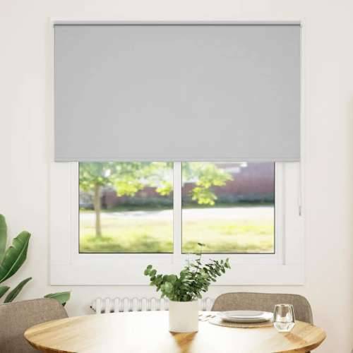 Rolo zavjesa Blackout svijetlo siva 125x130 cm Širina tkanine Svjetlosiva 130 cm 125 cm Cijena