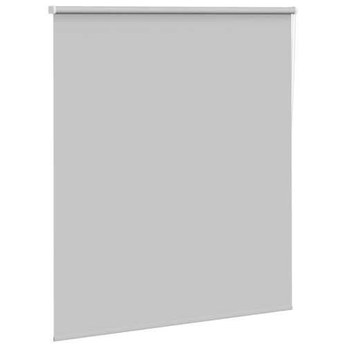 Rolo zavjesa Blackout svijetlo siva 125x130 cm Širina tkanine - Svjetlosiva 125 cm 130 cm Cijena