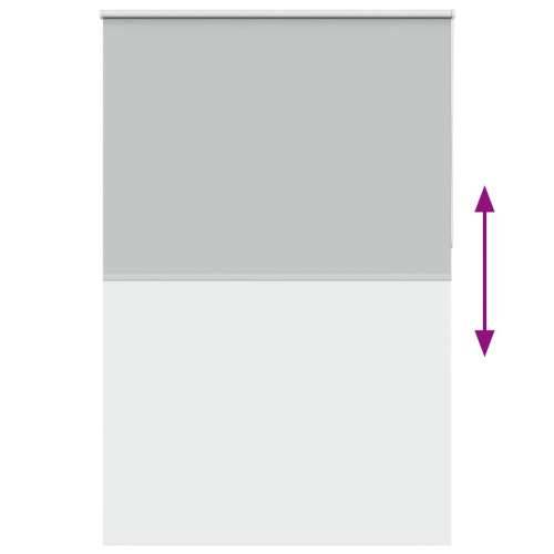 Rolo zavjesa Blackout svijetlo siva 145x210 cm Širina tkanine - Svjetlosiva 145 cm 210 cm Cijena