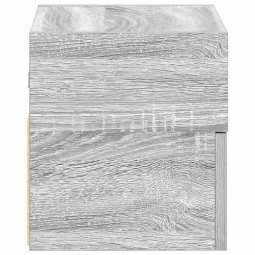 Zidni noćni ormarić siva sonoma 45x26x28,5 cm - Sivi hrast sonoma 1 Cijena