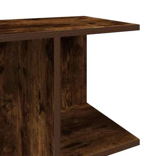 Noćni ormarići 2 kom dimljeni hrast 46,5x29x61 cm - Dimljeni hrast 2 Cijena