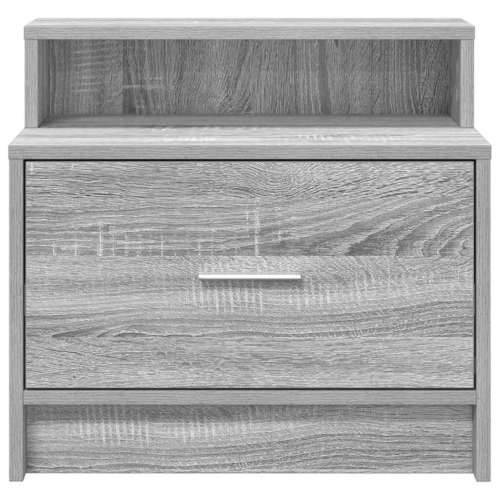 Noćni ormarić s ladicom siva sonoma 51x31x47 cm - Sivi hrast sonoma 1 Cijena