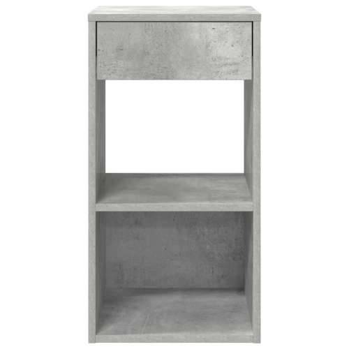 Noćni ormarići s ladicom 2 kom beton sivi 35x34x66,5 cm - Beton siva 2 Cijena