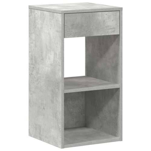 Noćni ormarići s ladicom 2 kom beton sivi 35x34x66,5 cm - Beton siva 2 Cijena