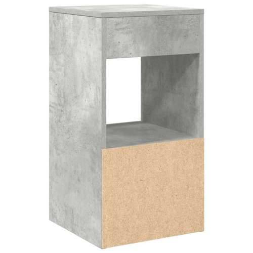 Noćni ormarići s ladicom 2 kom beton sivi 35x34x66,5 cm - Beton siva 2 Cijena