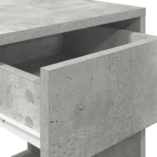 Noćni ormarići s ladicom 2 kom beton sivi 35x34x66,5 cm - Beton siva 2 Cijena