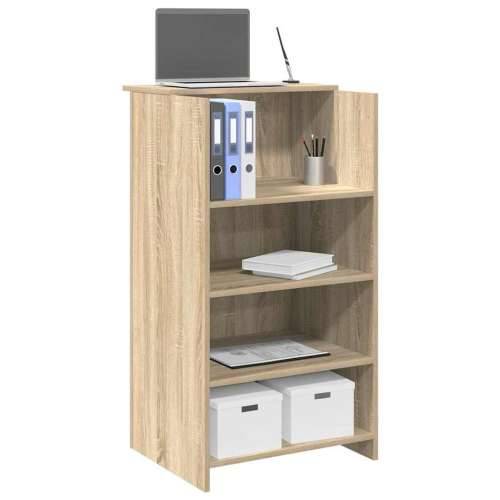 Recepcijski stol sonoma hrast 55x50x103,5 cm izrađeno drvo - sonoma hrast 55 x 50 x 103.5 cm Cijena