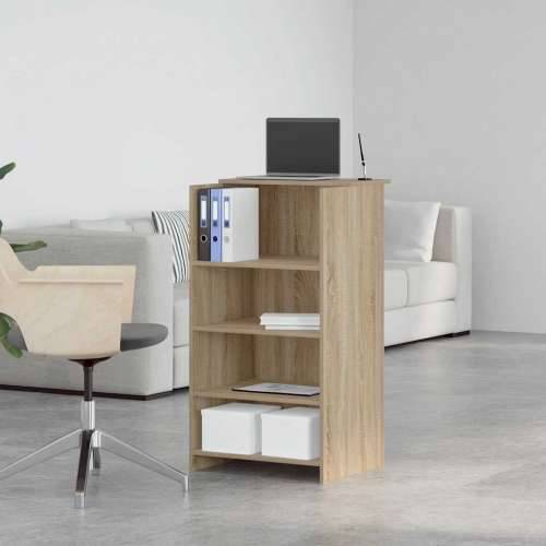 Recepcijski stol sonoma hrast 55x50x103,5 cm izrađeno drvo - sonoma hrast 55 x 50 x 103.5 cm Cijena