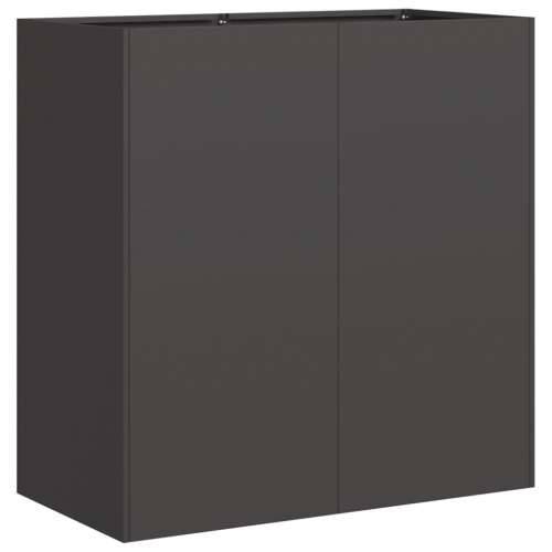 Sadilica crna 80x40x80 cm od hladno valjanog čelika - Crna 80 x 40 x 80 cm 1 Cijena