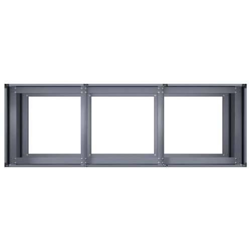 Sadilica antracit 120x40x80 cm od hladno valjanog čelika - Antracit 120 x 40 x 80 cm 1 Cijena