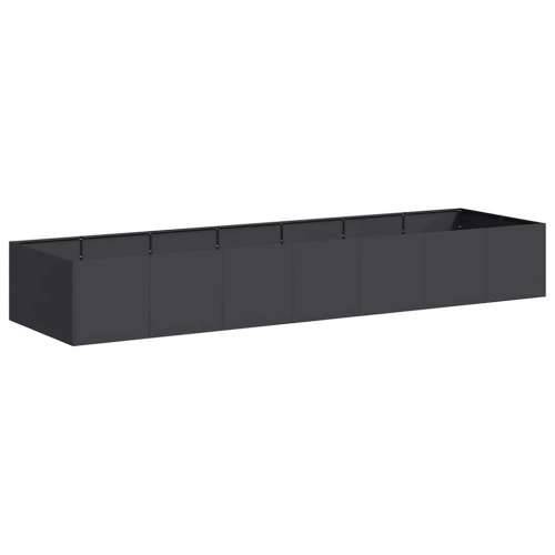 Sadilica crna 280x80x40 cm od čelika - Crna 280 x 80 x 40 cm 1 Cijena