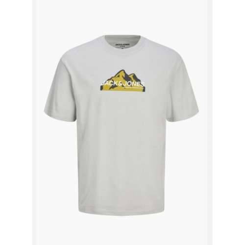 Muška Majica Kratkih Rukava Jack & Jones JCOMOUNTAIN LOGO TEE SS CREW NECK 12262220 Siva Cijena