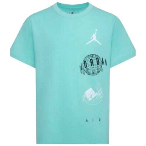 Dječje Majica Kratkih Rukava Nike JDB AIR GLOBE JORDAN SS TEE 95D121 E8G Zelena Cijena
