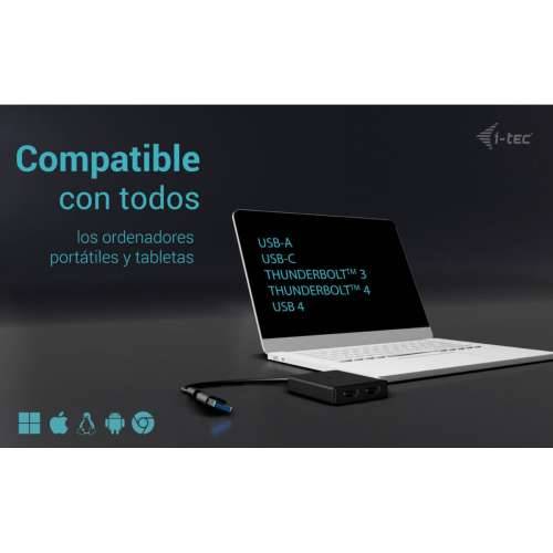 USB kabel i-Tec CADUAL4KHDMI Crna Cijena