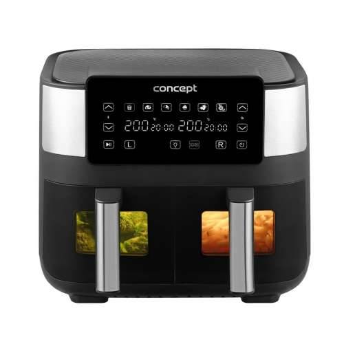Friteza na Zrak Concept FR8000 Crna Srebrna 2850 W 8 L Cijena