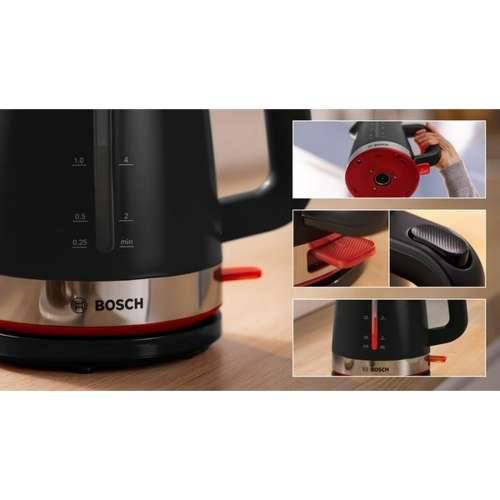 Kuhalo BOSCH TWK4M223 Crna Plastika 2400 W 1,7 L Cijena