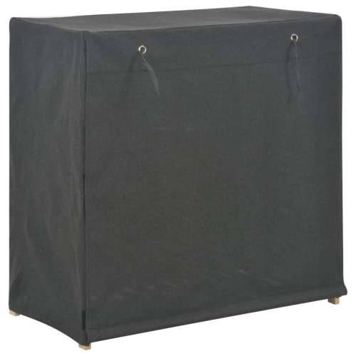 Ormarić za cipele s pokrovom od tkanine 79 x 40 x 80 cm sivi - Siva 1 Cijena