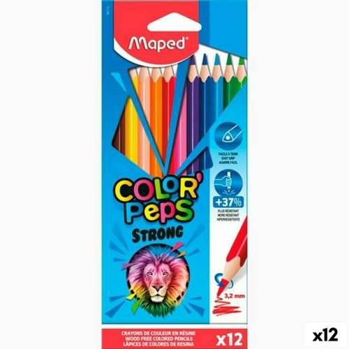 Bojice Maped Color’ Peps Strong Pisana 12 Dijelovi (12 kom.) Cijena