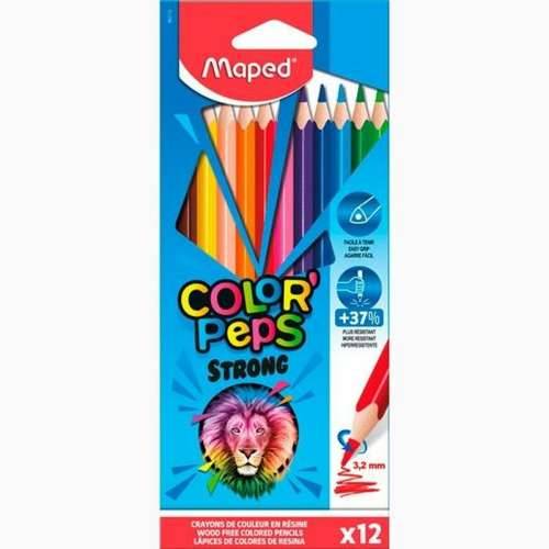 Bojice Maped Color’ Peps Strong Pisana 12 Dijelovi (12 kom.) Cijena