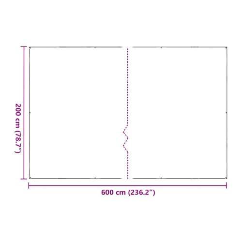 Pokrivač za biljke s ušicama 2x6 m polietilen - 2 x 6 m 1 Cijena