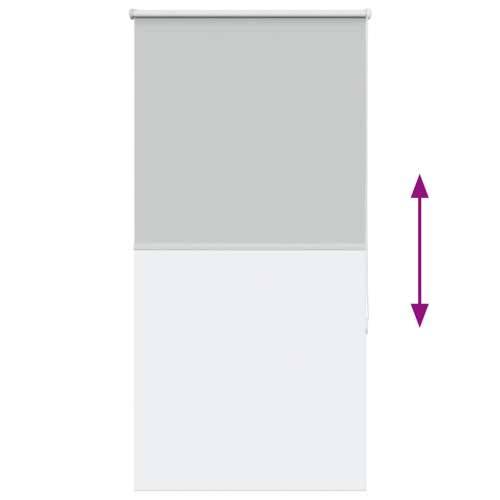 Rolo zavjesa Blackout svijetlo siva 65x130 cm Širina tkanine - Svjetlosiva 65 cm 130 cm Cijena