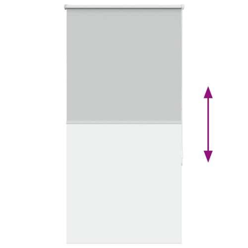 Rolo zavjesa Blackout svijetlo siva 90x130 cm Širina tkanine - Svjetlosiva 90 cm 130 cm Cijena