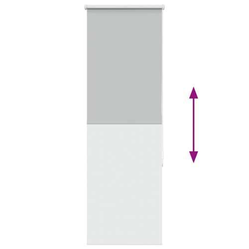 Rolo zavjesa Blackout svijetlo siva 40x150 cm Širina tkanine - Svjetlosiva 40 cm 150 cm Cijena