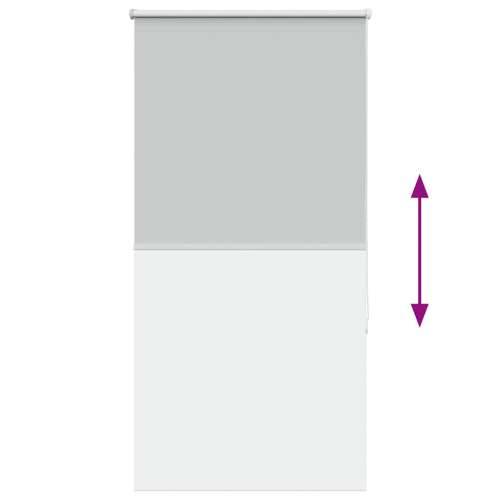 Rolo zavjesa Blackout svijetlo siva 75x150 cm Širina tkanine - Svjetlosiva 75 cm 150 cm Cijena