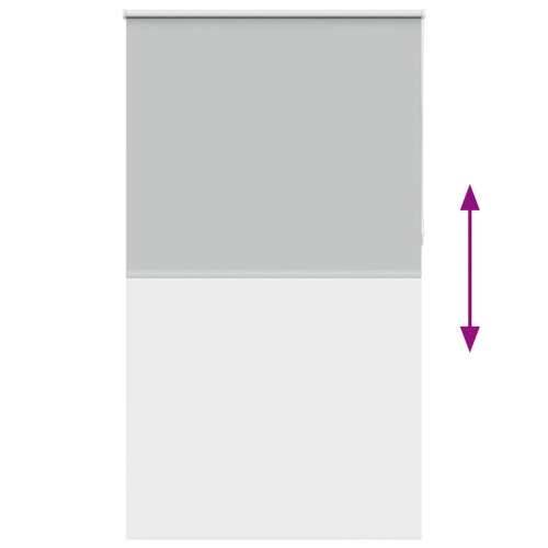 Rolo zavjesa Blackout svijetlo siva 120x230 cm Širina tkanine - Svjetlosiva 120 cm 230 cm Cijena