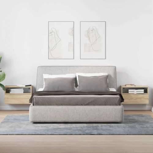 Zidni noćni ormarići 2 kom sonoma hrast 45x26x28,5 cm - sonoma hrast 2 Cijena