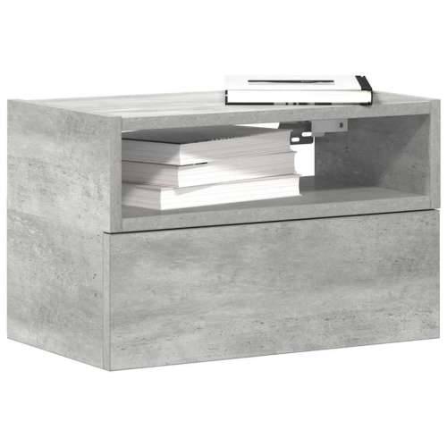 Zidni noćni ormarići 2 kom beton siva 45x26x28,5 cm - Beton siva 2 Cijena