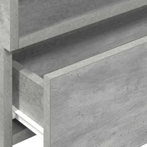 Zidni noćni ormarići 2 kom beton siva 45x26x28,5 cm - Beton siva 2 Cijena