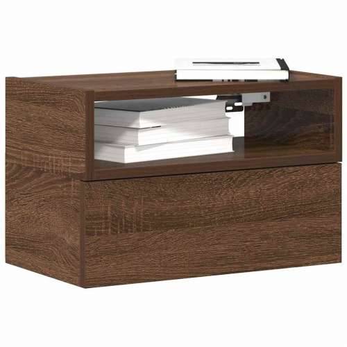Zidni noćni ormarić smeđi hrast 45x26x28,5 cm - Smeđi hrast 1 Cijena