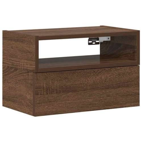 Zidni noćni ormarić smeđi hrast 45x26x28,5 cm - Smeđi hrast 1 Cijena