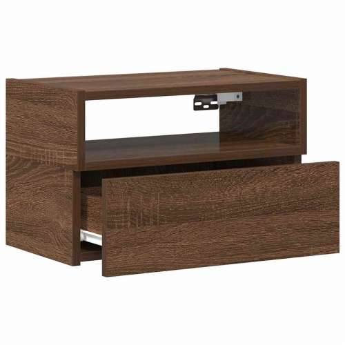 Zidni noćni ormarić smeđi hrast 45x26x28,5 cm - Smeđi hrast 1 Cijena