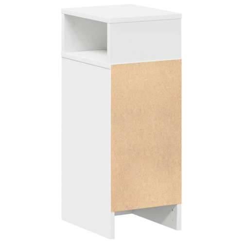 Noćni ormarići 2 kom s ladicom bijeli 25x31x66 cm - Bijela 2 Cijena