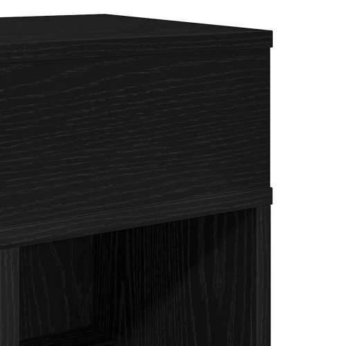 Noćni ormarići 2 kom s ladicom crni 25x31x66 cm - Crna 2 Cijena