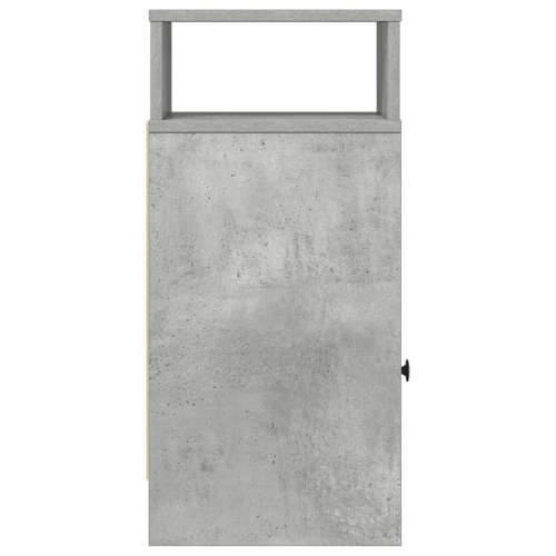 Noćni ormarić s ladicom beton siva 25x31x66 cm - Beton siva 1 Cijena