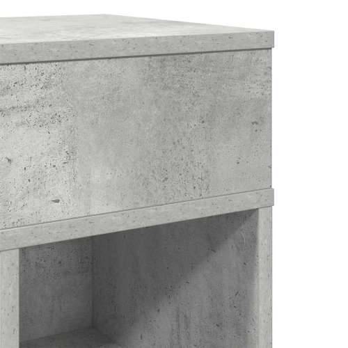 Noćni ormarić s ladicom beton siva 25x31x66 cm - Beton siva 1 Cijena