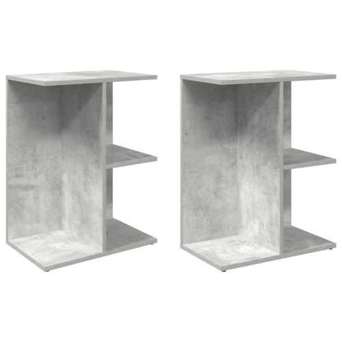 Noćni ormarići 2 kom beton siva 46,5x29x61cm konstruiranog drva - Beton siva 2 Cijena