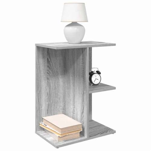 Noćni ormarić siva sonoma 46,5x29x61 cm konstruiranog drva - Sivi hrast sonoma 1 Cijena
