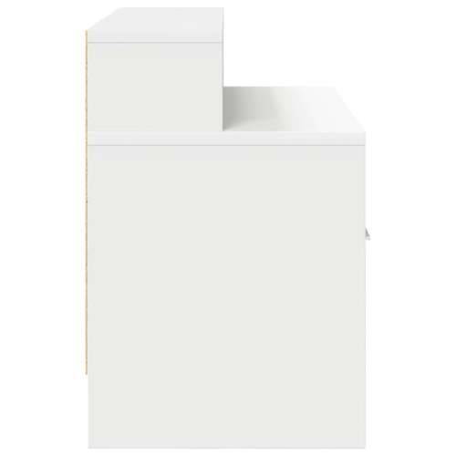 Noćni ormarići s ladicom 2 kom bijeli 51x31x47 cm - Bijela 2 Cijena