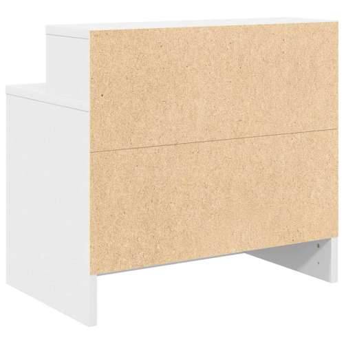 Noćni ormarići s ladicom 2 kom bijeli 51x31x47 cm - Bijela 2 Cijena