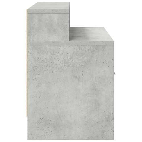 Noćni ormarić s ladicom beton sivi 51x31x47 cm - Beton siva 1 Cijena