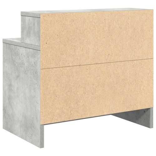 Noćni ormarić s ladicom beton sivi 51x31x47 cm - Beton siva 1 Cijena