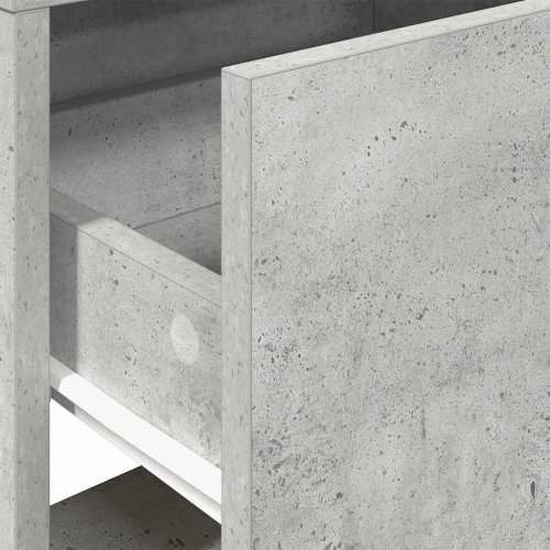 Noćni ormarić s ladicom beton sivi 51x31x47 cm - Beton siva 1 Cijena
