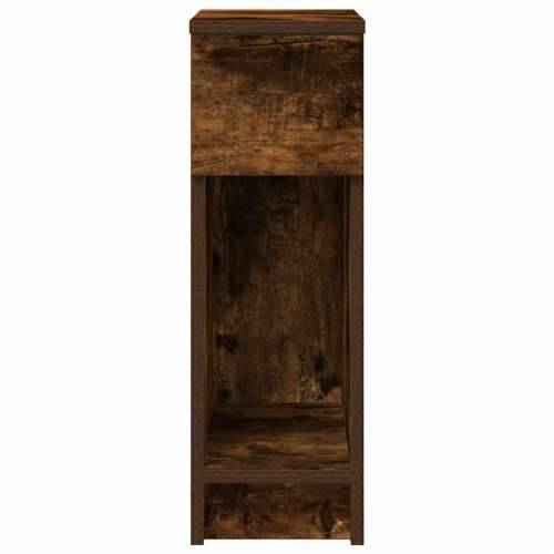 Noćni ormarići s ladicom 2 kom dimljeni hrast 20x36x60 cm - Dimljeni hrast 2 Cijena
